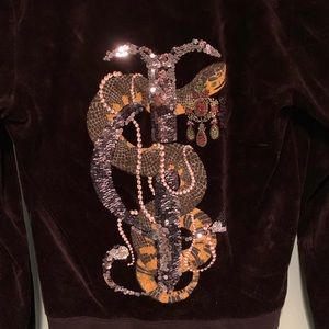 Juicy Couture Tops - Juicy Couture Snake Zip-Up Hoodie Juicy Couture Tops - Juicy Couture Snake Zip-Up Hoodie
